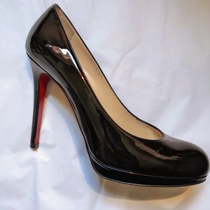 Louboutin Simple Pump Patent Leather Black
